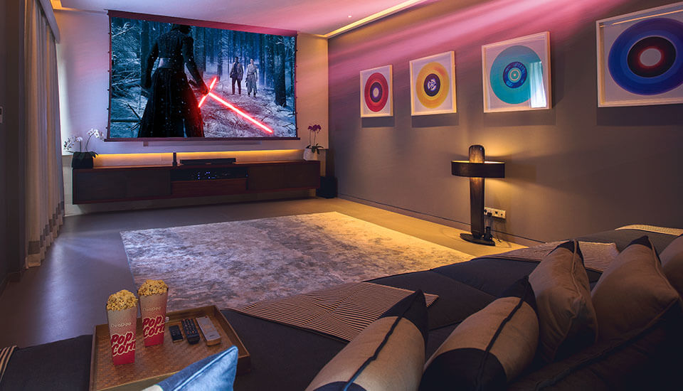The Arsana Estate - Luxury movie room