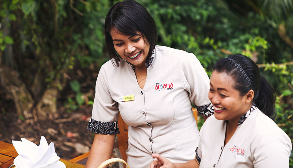 The Arsana Estate - Our happy staff
